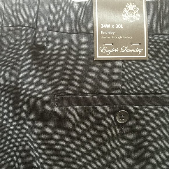 English Laundry Finchley Dress Pants Men's 34WxL30 - Picture 14 of 15